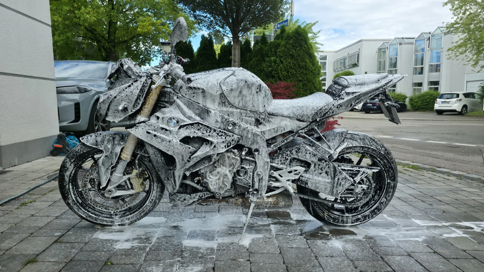 Motorradpflege