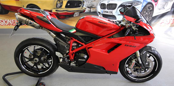 Premium Motorrad im GT Service Studio