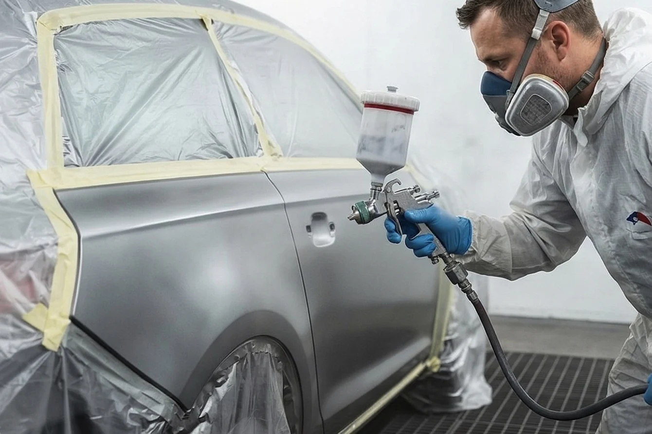 Lackmessung beim Smart-Repair-Fahrzeugcheck
